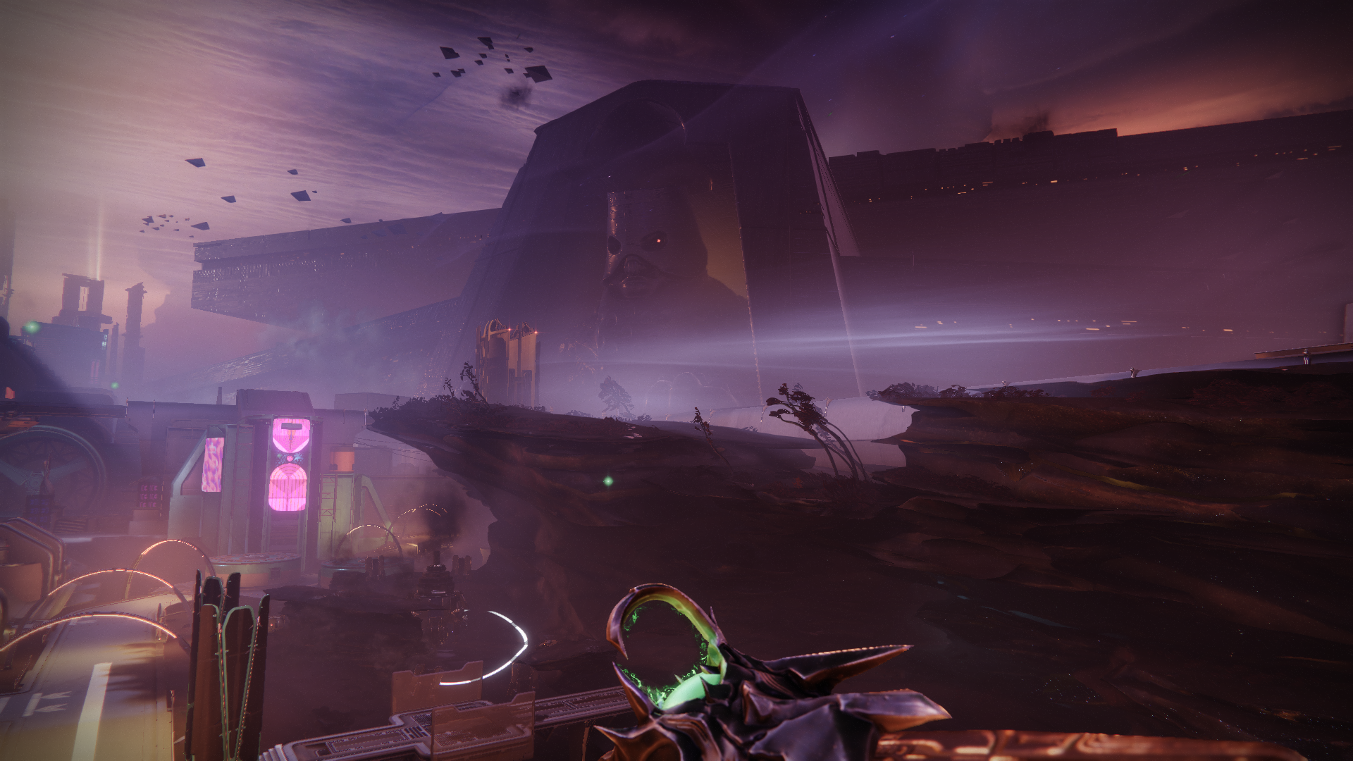 Destiny 2 A statue in the distance